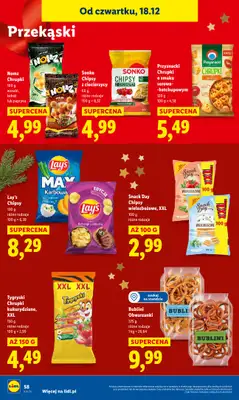 Lidl - gazetka promocyjna Oferta od czwartku od czwartku 18.12 do niedzieli 21.12 - strona 64