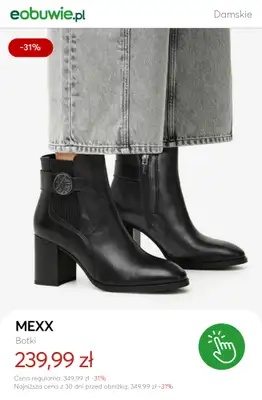 eobuwie.pl - gazetka promocyjna SALE: botki na obcasie od niedzieli 21.12 do piątku 02.01 - strona 5