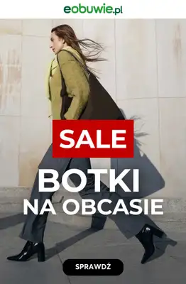 eobuwie.pl - gazetka promocyjna SALE: botki na obcasie od niedzieli 21.12 do piątku 02.01