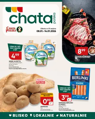 Chata Polska - gazetka promocyjna Gazetka od czwartku 08.01 do środy 14.01