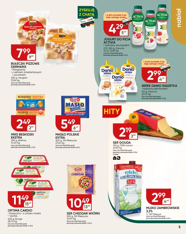 Chata Polska - gazetka promocyjna Gazetka od czwartku 08.01 do środy 14.01 - strona 5