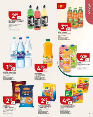 Chata Polska - gazetka promocyjna Gazetka od czwartku 08.01 do środy 14.01 - strona 9