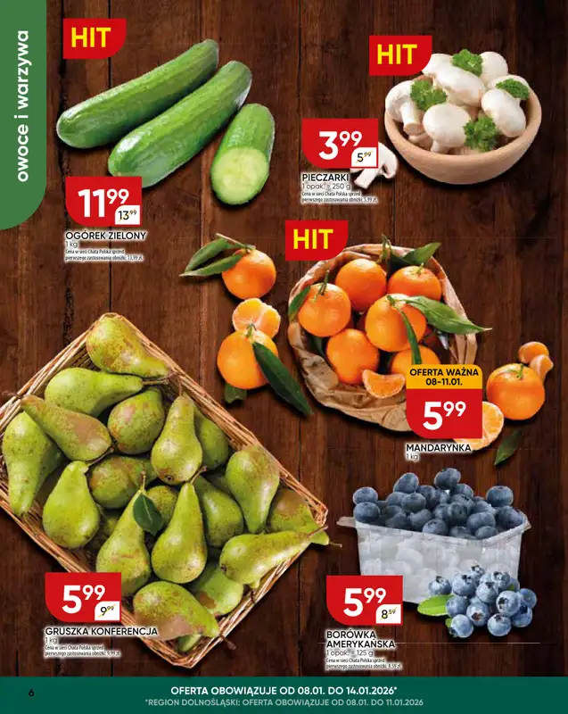 Chata Polska - gazetka promocyjna Gazetka od czwartku 08.01 do środy 14.01 - strona 6