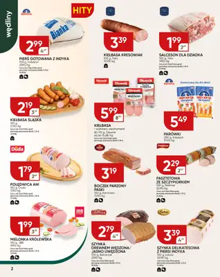 Chata Polska - gazetka promocyjna Gazetka od czwartku 08.01 do środy 14.01 - strona 2