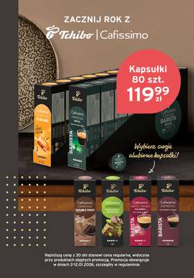Tchibo - gazetka promocyjna Zacznij rok z Cafissimo od piątku 02.01 do poniedziałku 12.01