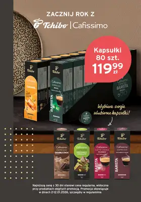 Tchibo - gazetka promocyjna Zacznij rok z Cafissimo od piątku 02.01 do poniedziałku 12.01