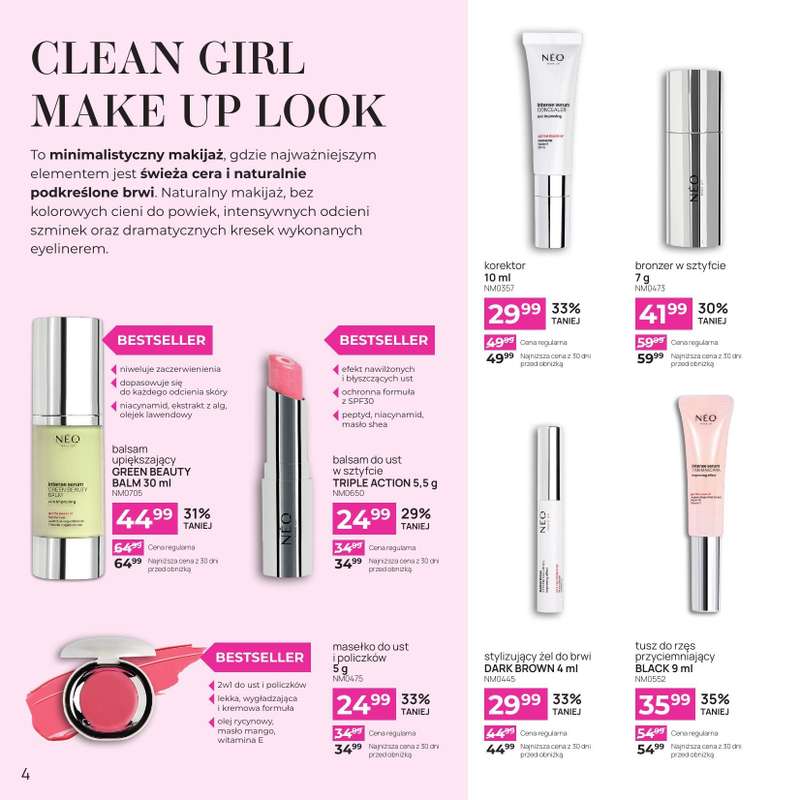NEONAIL & NEO MAKE UP - gazetka promocyjna NEONAIL & NEO MAKE UP od poniedziałku 19.01 do niedzieli 25.01 - strona 4