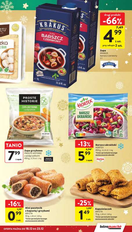 Intermarche - gazetka promocyjna Gazetka od czwartku 18.12 do wtorku 23.12 - strona 21