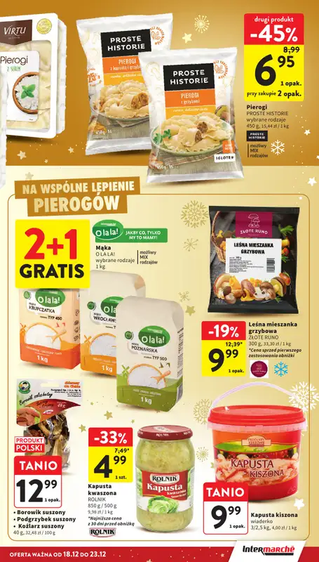 Intermarche - gazetka promocyjna Gazetka od czwartku 18.12 do wtorku 23.12 - strona 19
