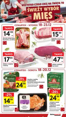 Intermarche - gazetka promocyjna Gazetka od czwartku 18.12 do wtorku 23.12 - strona 35