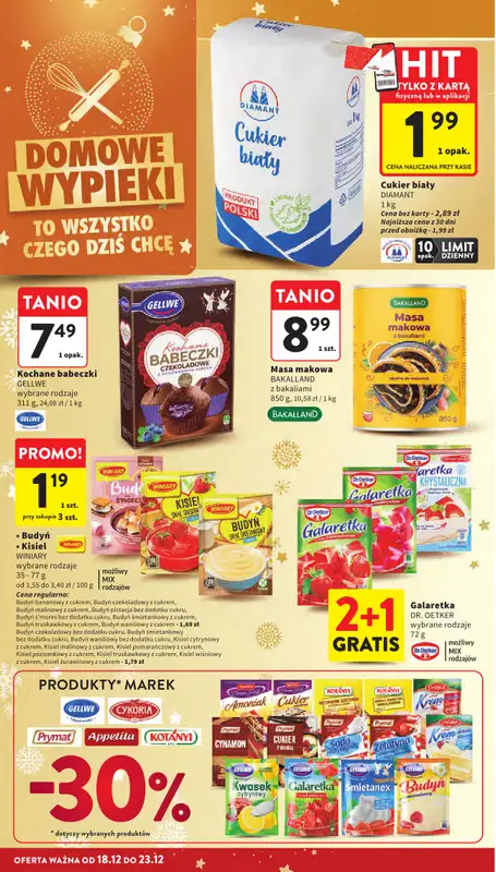 Intermarche - gazetka promocyjna Gazetka od czwartku 18.12 do wtorku 23.12 - strona 26