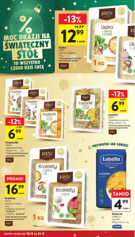 Intermarche - gazetka promocyjna Gazetka od czwartku 18.12 do wtorku 23.12 - strona 20