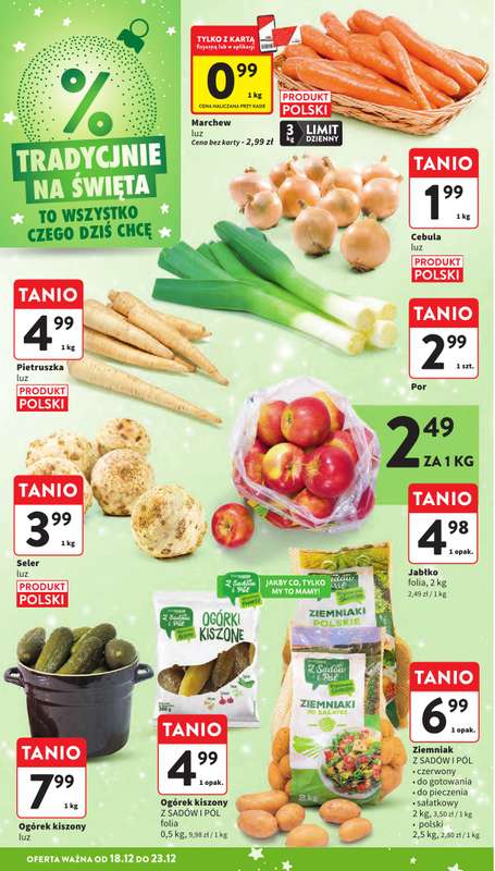 Intermarche - gazetka promocyjna Gazetka od czwartku 18.12 do wtorku 23.12 - strona 34