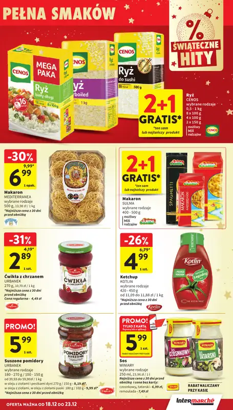 Intermarche - gazetka promocyjna Gazetka od czwartku 18.12 do wtorku 23.12 - strona 47