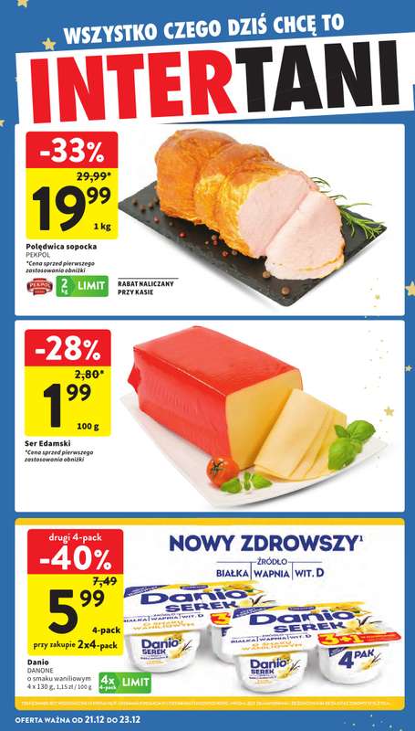 Intermarche - gazetka promocyjna Gazetka od czwartku 18.12 do wtorku 23.12 - strona 61