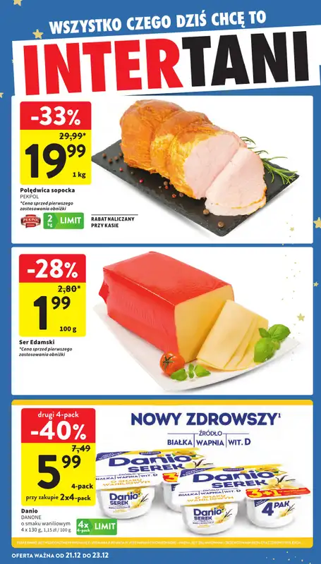 Intermarche - gazetka promocyjna Gazetka od czwartku 18.12 do wtorku 23.12 - strona 61