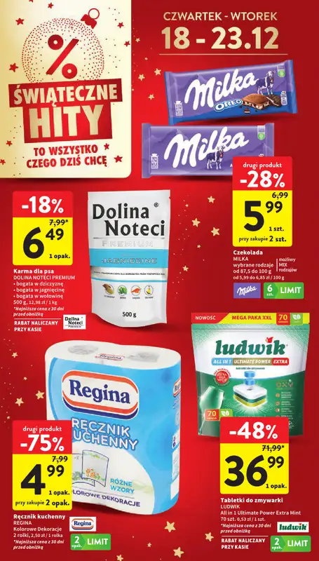 Intermarche - gazetka promocyjna Gazetka od czwartku 18.12 do wtorku 23.12 - strona 8