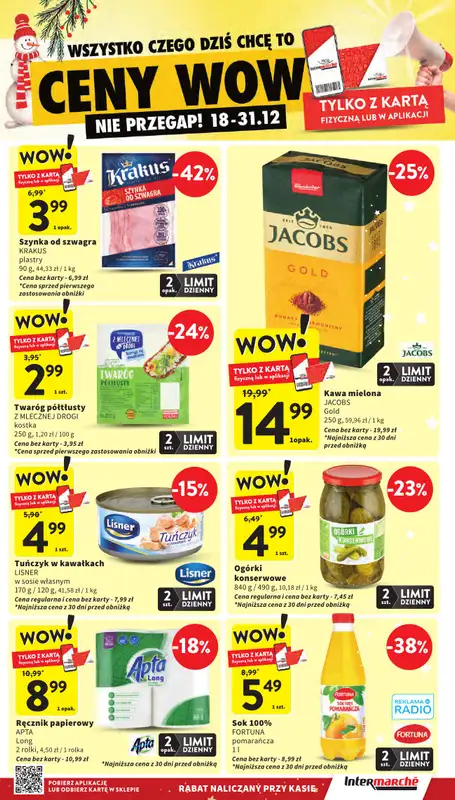 Intermarche - gazetka promocyjna Gazetka od czwartku 18.12 do wtorku 23.12 - strona 11