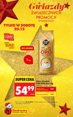 Biedronka - gazetka promocyjna Gwiazdy świątecznych promocji od soboty 20.12 do soboty 20.12 - strona 8