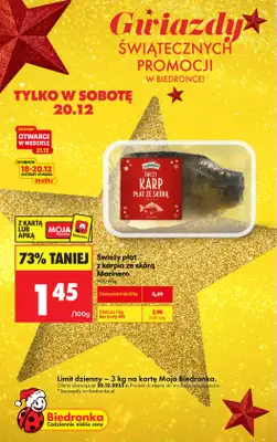 Biedronka - gazetka promocyjna Gwiazdy świątecznych promocji od soboty 20.12 do soboty 20.12 - strona 6