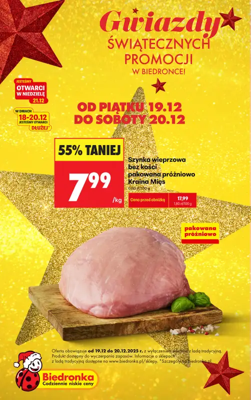 Biedronka - gazetka promocyjna Gwiazdy świątecznych promocji od soboty 20.12 do soboty 20.12 - strona 4