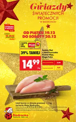Biedronka - gazetka promocyjna Gwiazdy świątecznych promocji od soboty 20.12 do soboty 20.12 - strona 3