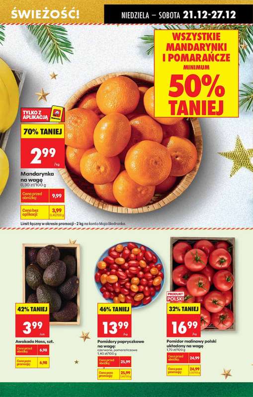 Biedronka - gazetka promocyjna Od niedzieli od niedzieli 21.12 do soboty 27.12 - strona 23
