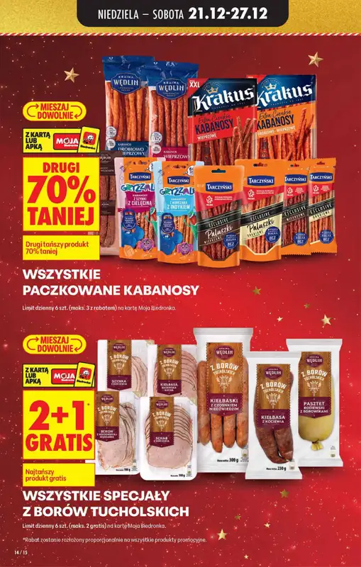 Biedronka - gazetka promocyjna Od niedzieli od niedzieli 21.12 do soboty 27.12 - strona 14