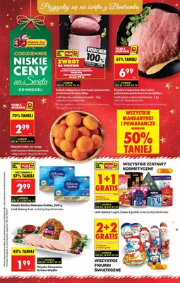 Biedronka - gazetka promocyjna Od niedzieli od niedzieli 21.12 do soboty 27.12