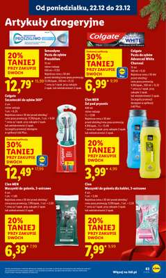Lidl - gazetka promocyjna Oferta od poniedziałku od poniedziałku 22.12 do wtorku 23.12 - strona 65