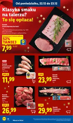 Lidl - gazetka promocyjna Oferta od poniedziałku od poniedziałku 22.12 do wtorku 23.12 - strona 32