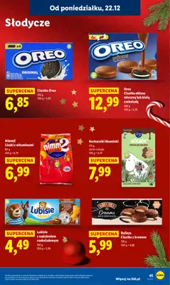 Lidl - gazetka promocyjna Oferta od poniedziałku od poniedziałku 22.12 do wtorku 23.12 - strona 47