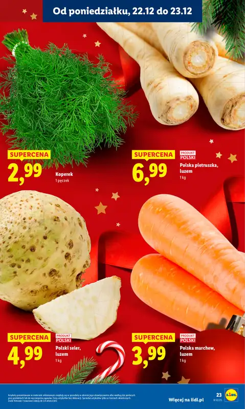 Lidl - gazetka promocyjna Oferta od poniedziałku od poniedziałku 22.12 do wtorku 23.12 - strona 25