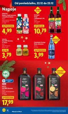 Lidl - gazetka promocyjna Oferta od poniedziałku od poniedziałku 22.12 do wtorku 23.12 - strona 52
