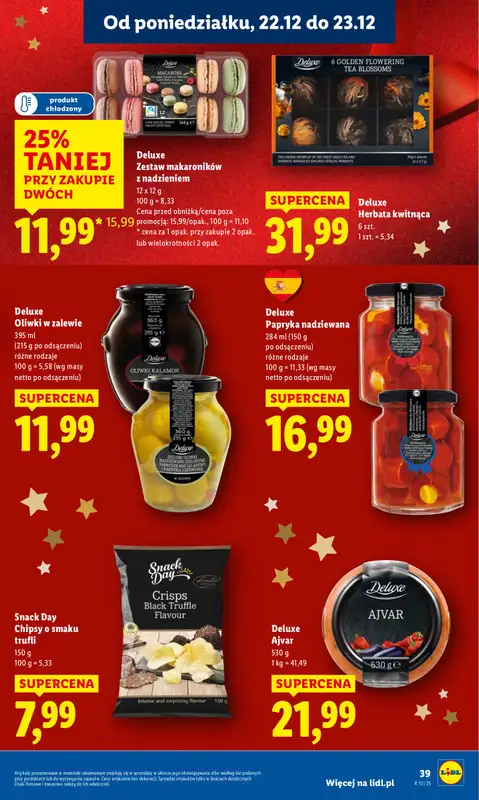 Lidl - gazetka promocyjna Oferta od poniedziałku od poniedziałku 22.12 do wtorku 23.12 - strona 41
