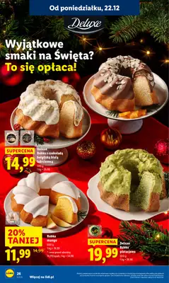 Lidl - gazetka promocyjna Oferta od poniedziałku od poniedziałku 22.12 do wtorku 23.12 - strona 28