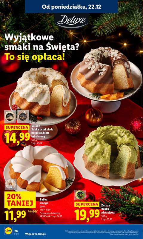Lidl - gazetka promocyjna Oferta od poniedziałku od poniedziałku 22.12 do wtorku 23.12 - strona 28