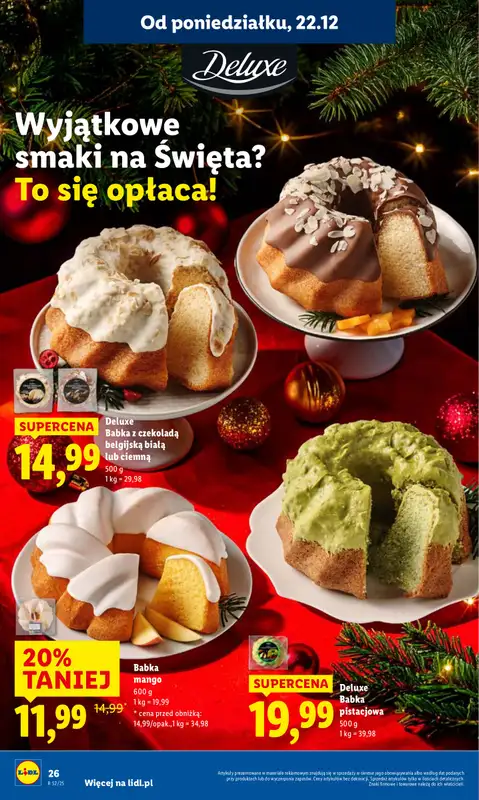 Lidl - gazetka promocyjna Oferta od poniedziałku od poniedziałku 22.12 do wtorku 23.12 - strona 28