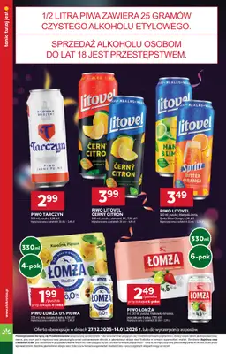 Stokrotka - gazetka promocyjna Gazetka Supermarket od poniedziałku 22.12 do niedzieli 28.12 - strona 28