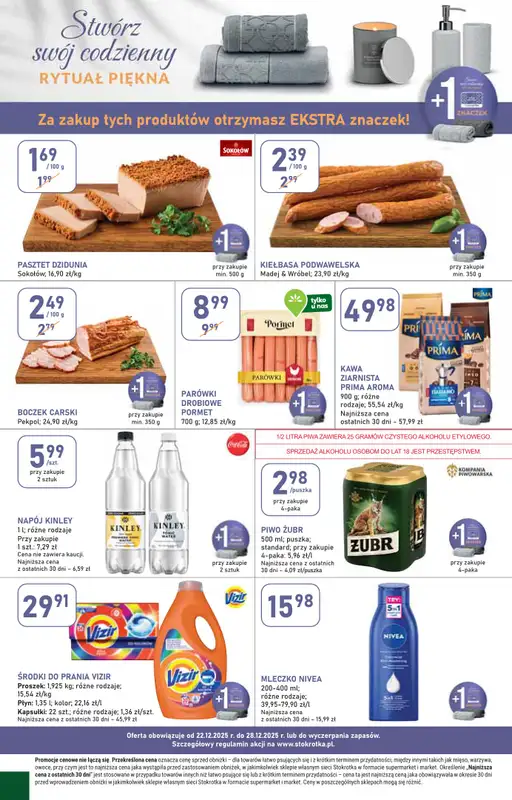 Stokrotka - gazetka promocyjna Gazetka Supermarket od poniedziałku 22.12 do niedzieli 28.12 - strona 36