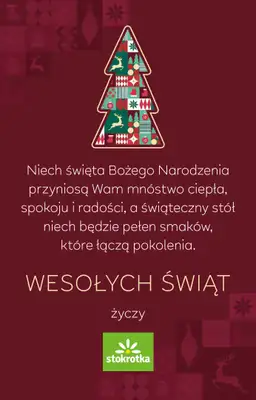Stokrotka - gazetka promocyjna Gazetka Supermarket od poniedziałku 22.12 do niedzieli 28.12 - strona 35
