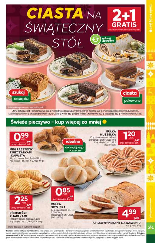 Stokrotka - gazetka promocyjna Gazetka Market od poniedziałku 22.12 do niedzieli 28.12 - strona 7