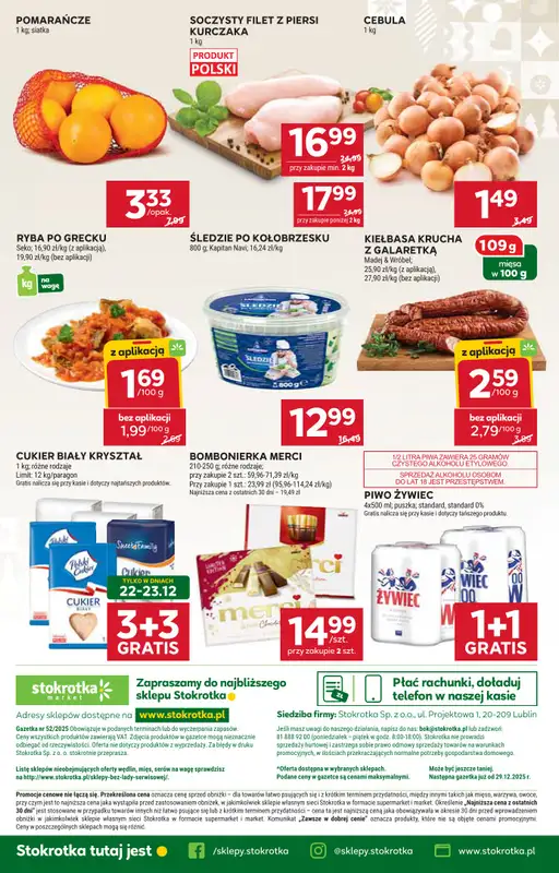 Stokrotka - gazetka promocyjna Gazetka Market od poniedziałku 22.12 do niedzieli 28.12 - strona 32
