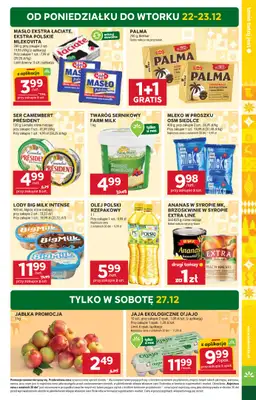 Stokrotka - gazetka promocyjna Gazetka Market od poniedziałku 22.12 do niedzieli 28.12 - strona 5