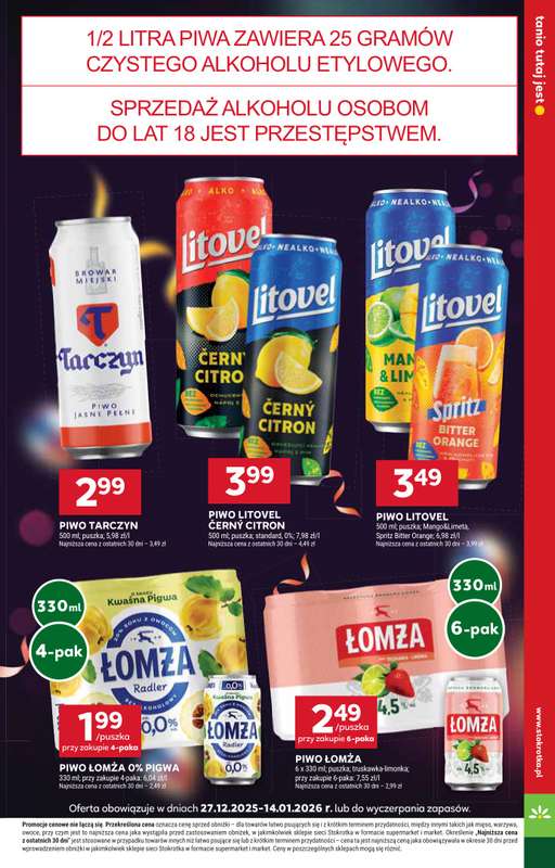 Stokrotka - gazetka promocyjna Gazetka Market od poniedziałku 22.12 do niedzieli 28.12 - strona 25