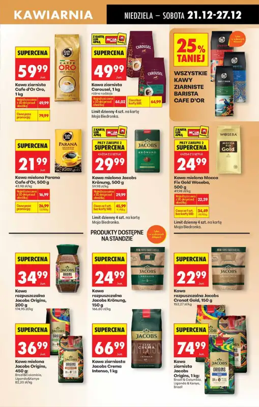 Biedronka - gazetka promocyjna Od niedzieli, Z ladą tradycyjną od niedzieli 21.12 do soboty 27.12 - strona 48