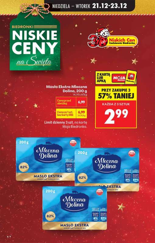 Biedronka - gazetka promocyjna Od niedzieli, Z ladą tradycyjną od niedzieli 21.12 do soboty 27.12 - strona 8