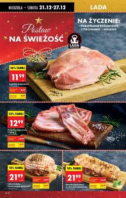 Biedronka - gazetka promocyjna Od niedzieli, Z ladą tradycyjną od niedzieli 21.12 do soboty 27.12 - strona 30