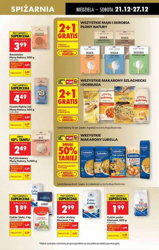 Biedronka - gazetka promocyjna Od niedzieli, Z ladą tradycyjną od niedzieli 21.12 do soboty 27.12 - strona 44