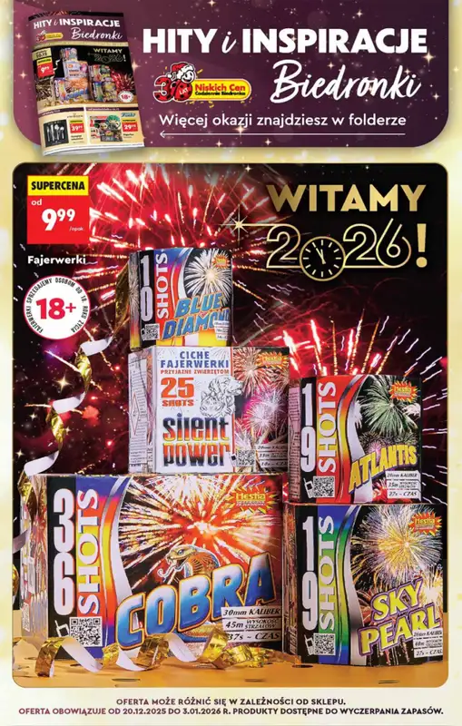 Biedronka - gazetka promocyjna Od niedzieli, Z ladą tradycyjną od niedzieli 21.12 do soboty 27.12 - strona 73